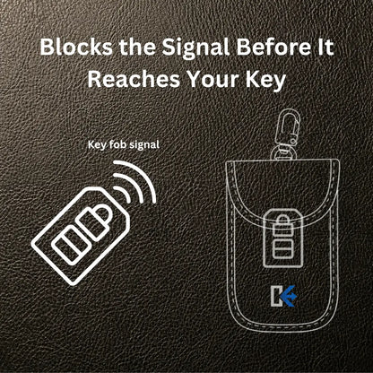 BLOCKT Faraday Key Pouch - Stop Relay Car Theft in Seconds